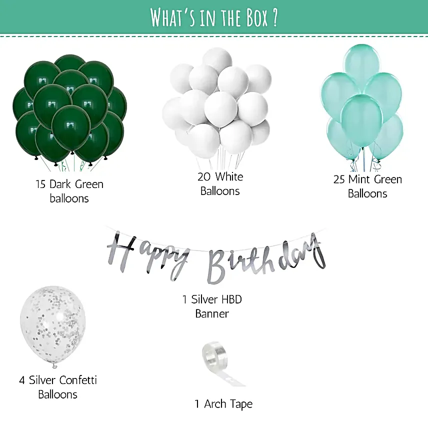 Ultimate Happy Birthday Balloon Kit DIY Kit