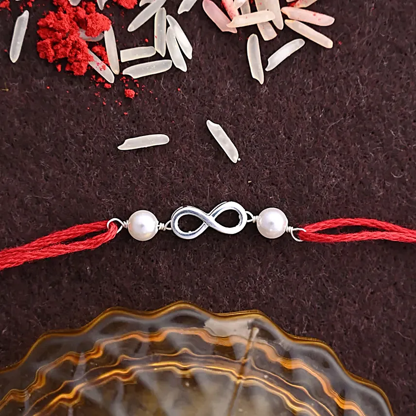Unending Love 925 Silver Rakhi