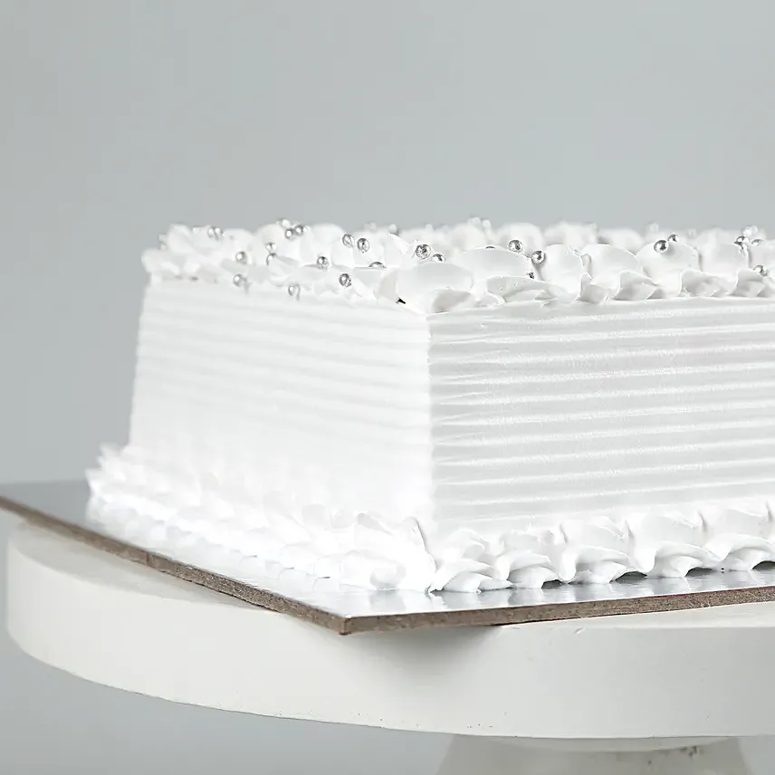 Valentine Photo Vanilla Cake Half Kg
