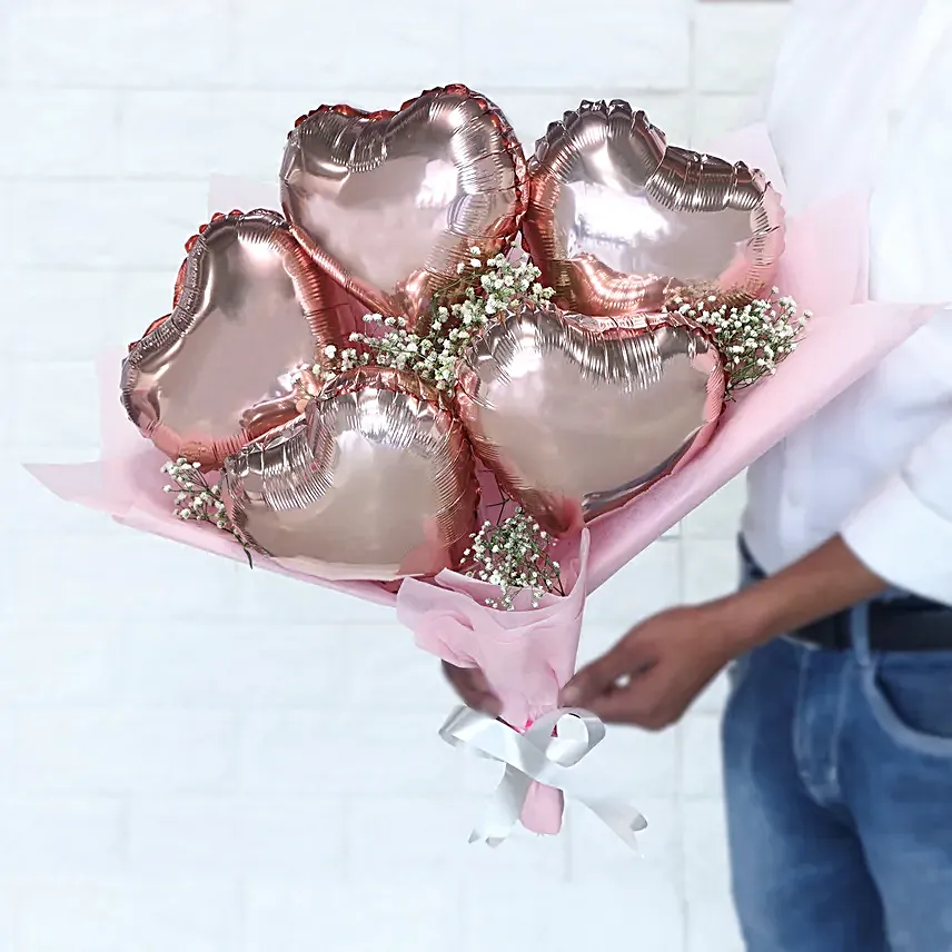 Valentines Day Balloon Bouquet