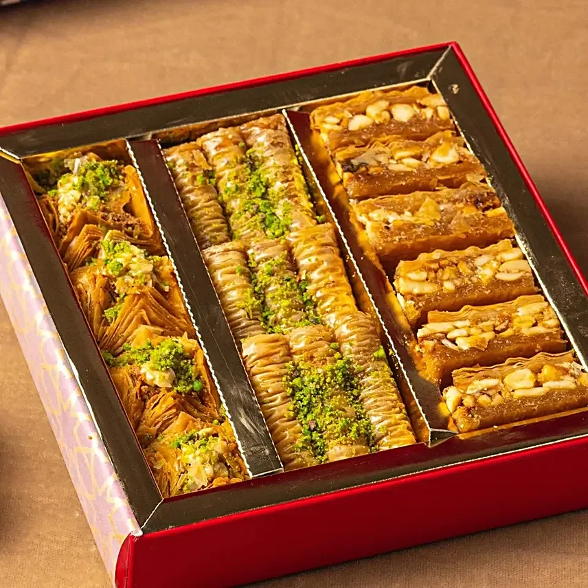 Valentines Day Sweet Baklava Box