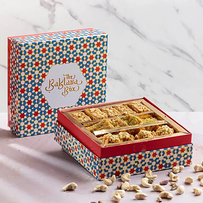 Valentines Day Sweet Baklava Box