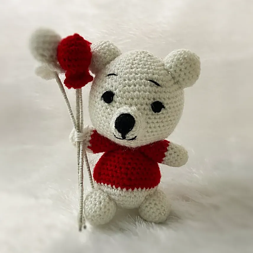 Valentines Love Balloon Teddy