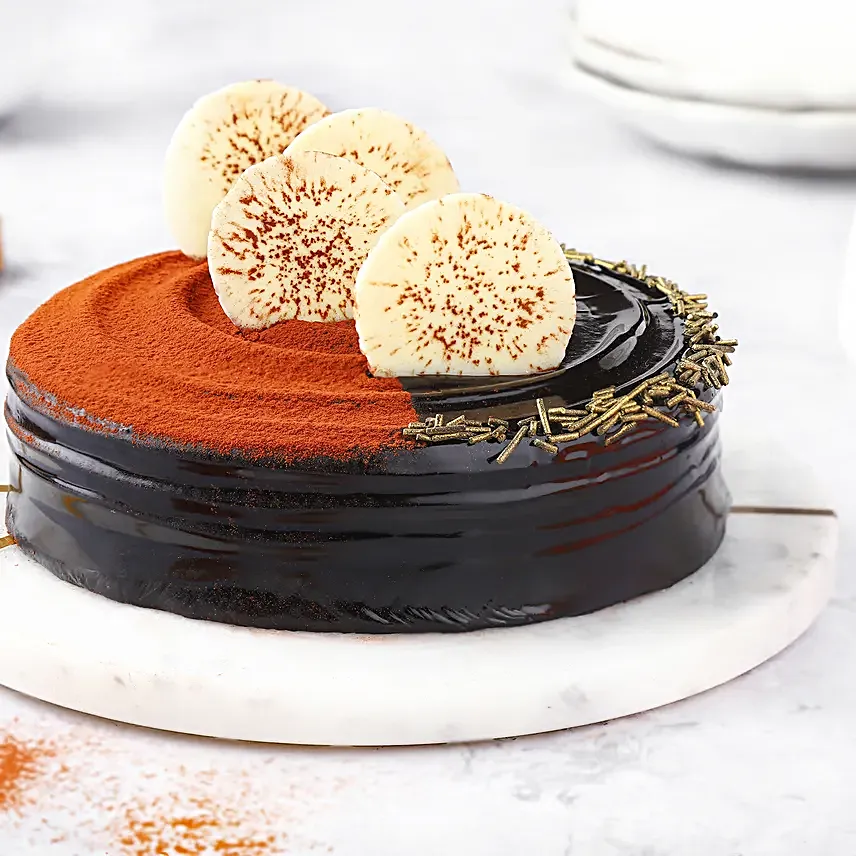 Velvety Chocolate Truffle Cake 500 Gm