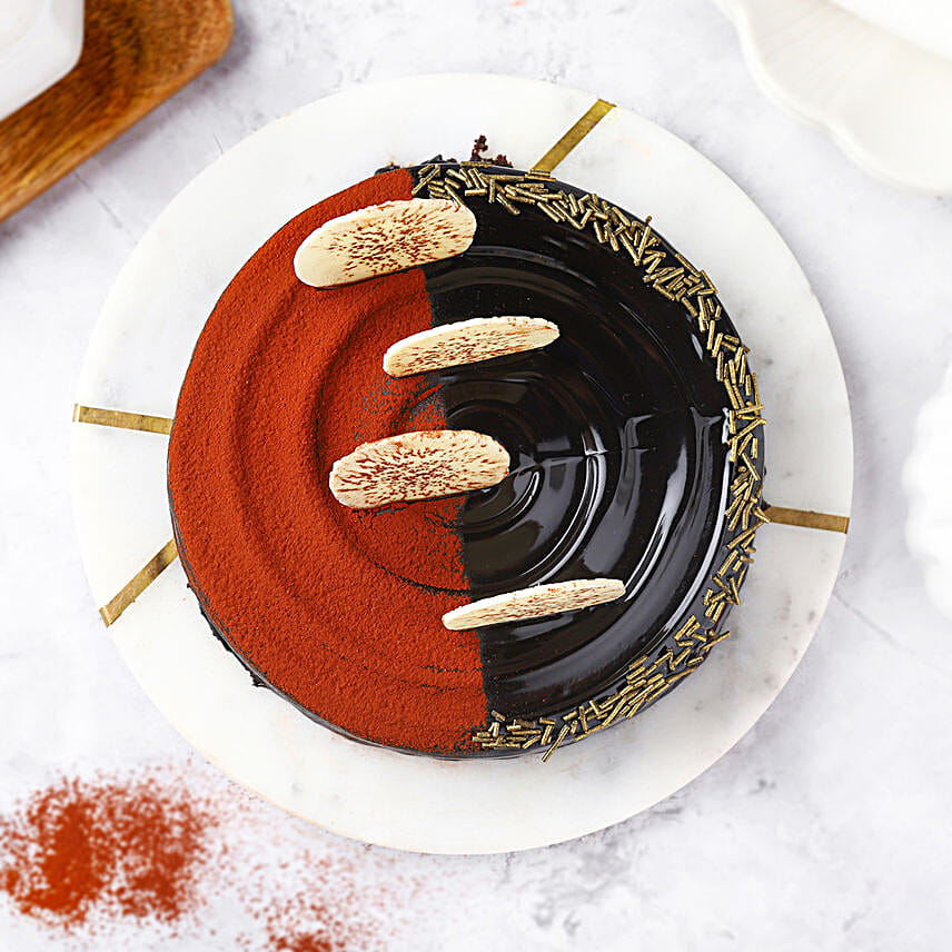 Velvety Chocolate Truffle Cake Half Kg