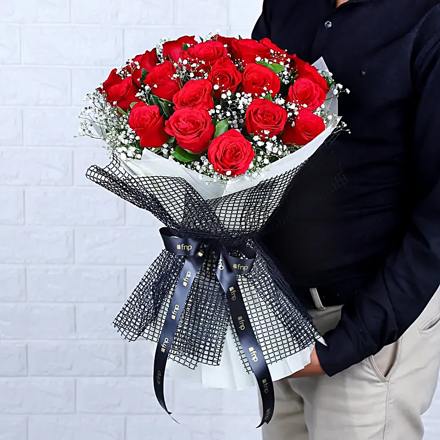 Velvety Red Rose Romance