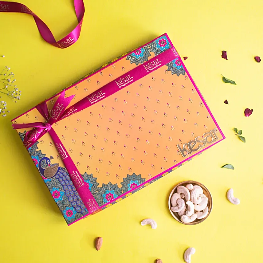 Vibrant Katli Anniversary Tin Box