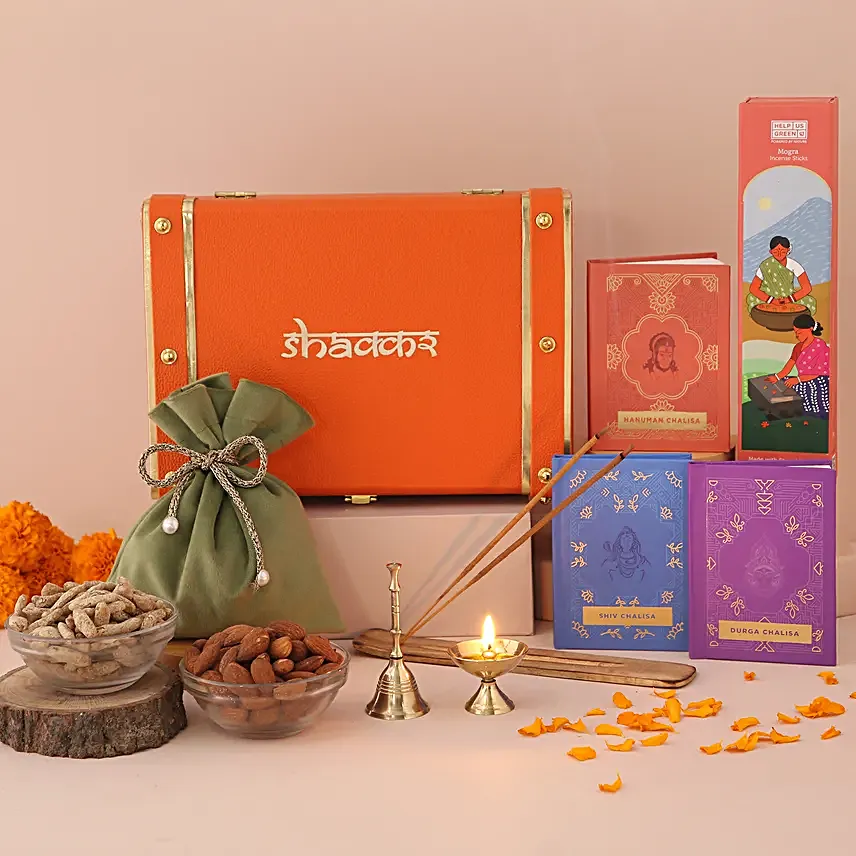Vibrant Pooja Complete Box