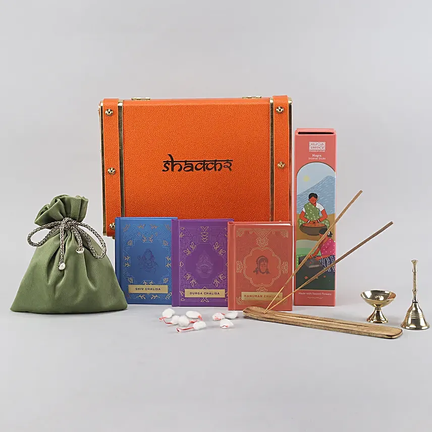 Vibrant Pooja Complete Box