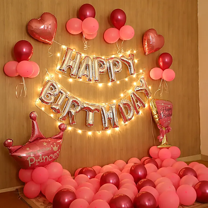 Vibrant Princess Birthday Décor