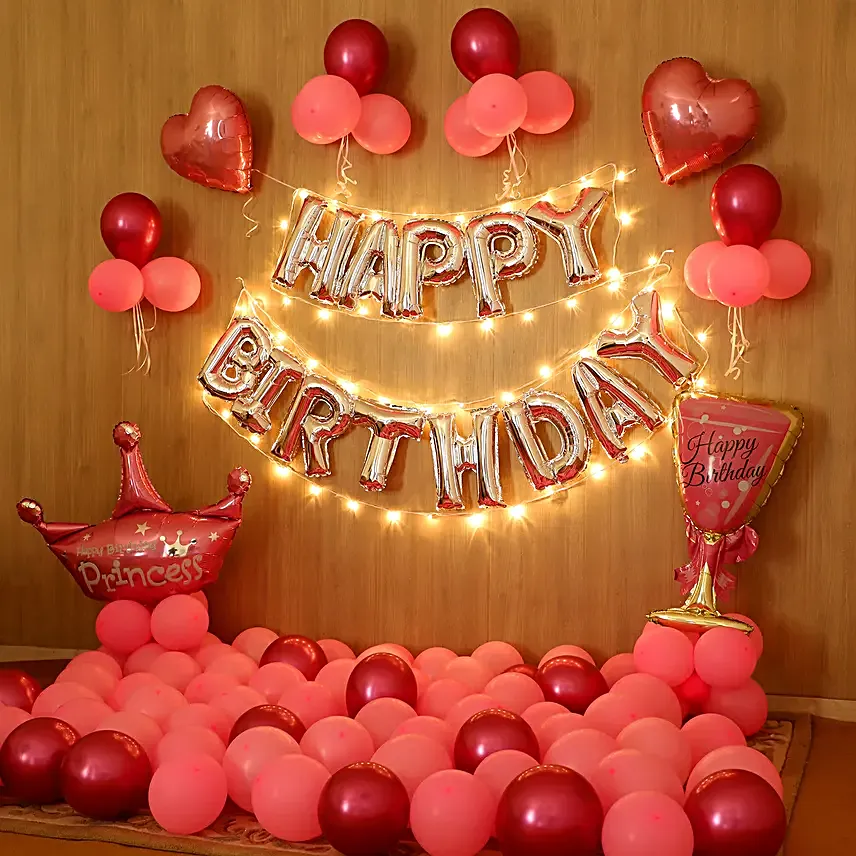 Vibrant Princess Birthday Décor