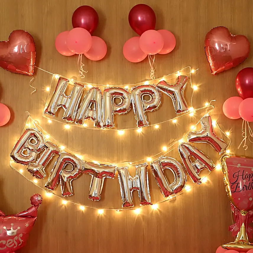 Vibrant Princess Birthday Décor
