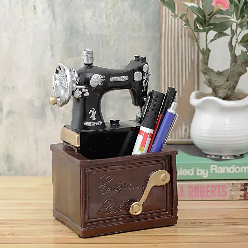 Vintage Sewing Machine Organiser
