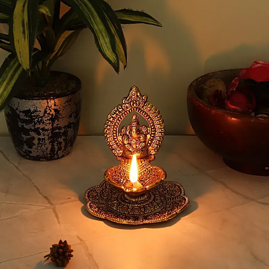 Virhau Lord Ganpati Diya