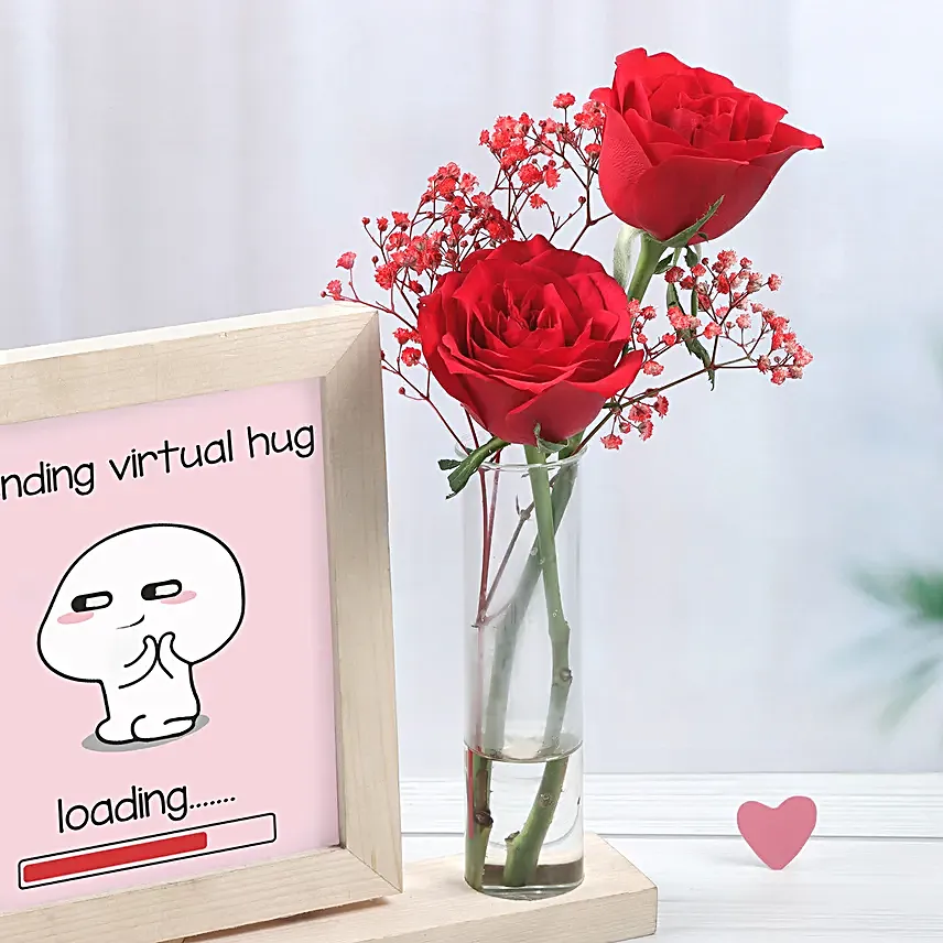 Virtual Hug Personalised Frame