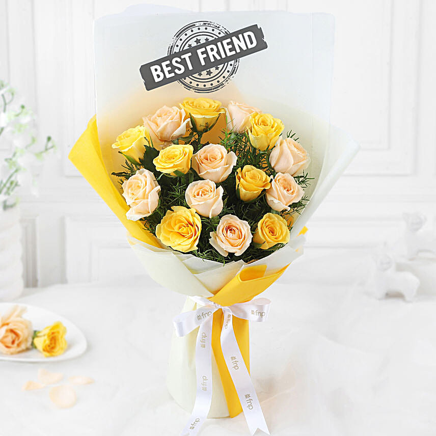 Warmth of Friendship Roses