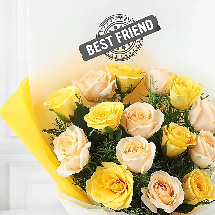 Warmth of Friendship Roses