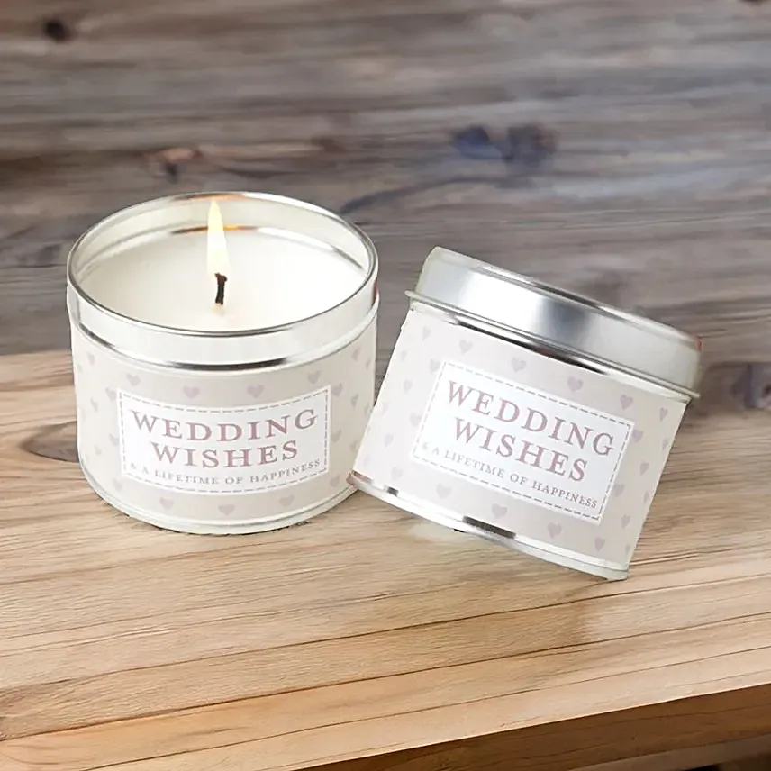 Wedding Wish Jar Candles