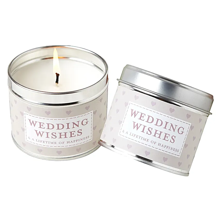 Wedding Wish Jar Candles