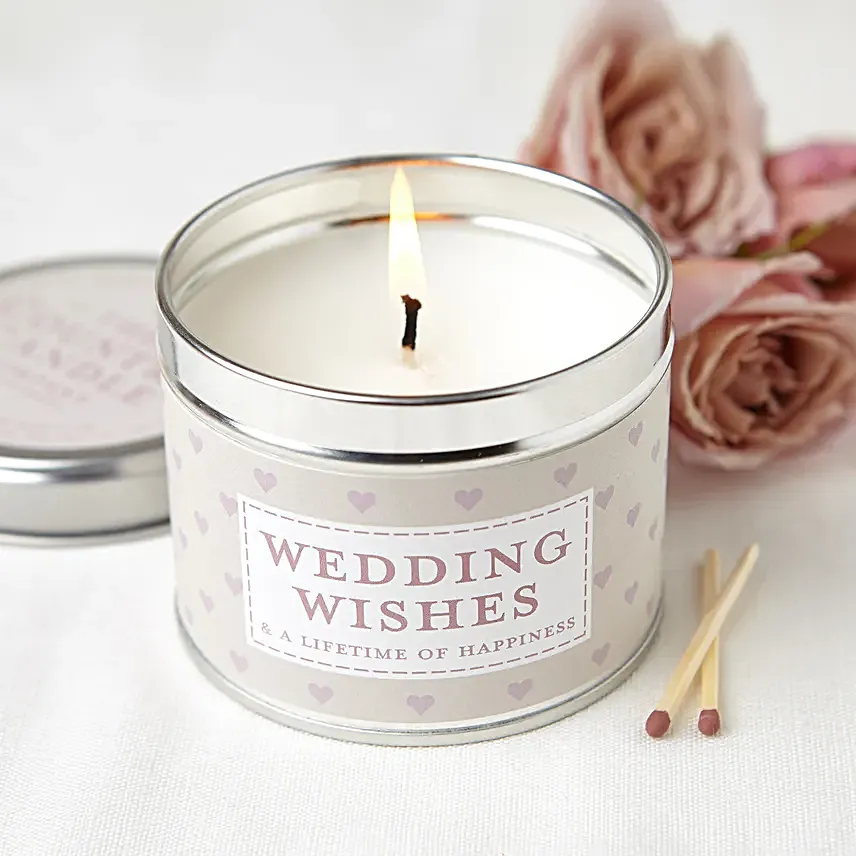 Wedding Wish Jar Candles