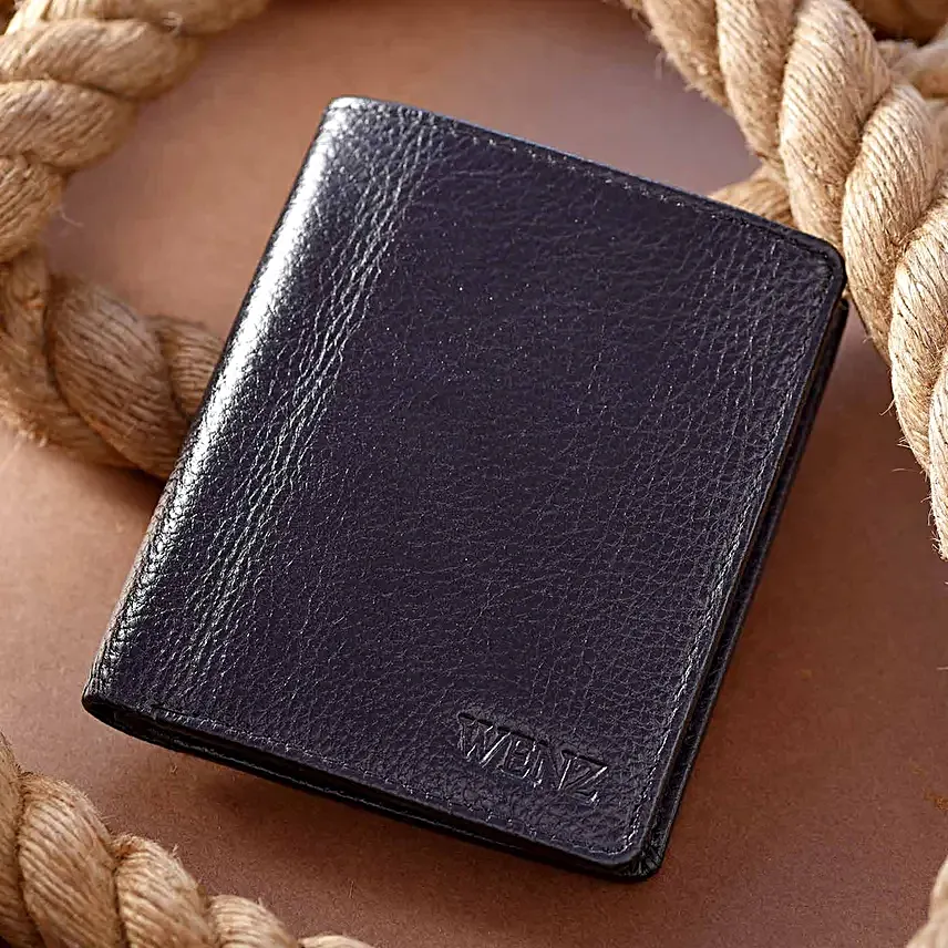 Wenz Mens Wallet With Yardley London Grooming Kit