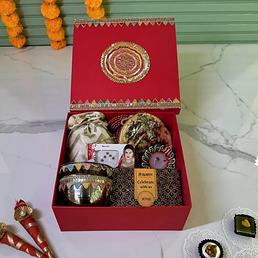 Whispers of Love Karwa Chauth Kit