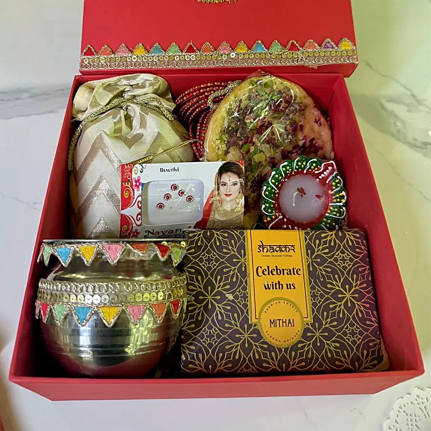 Whispers of Love Karwa Chauth Kit
