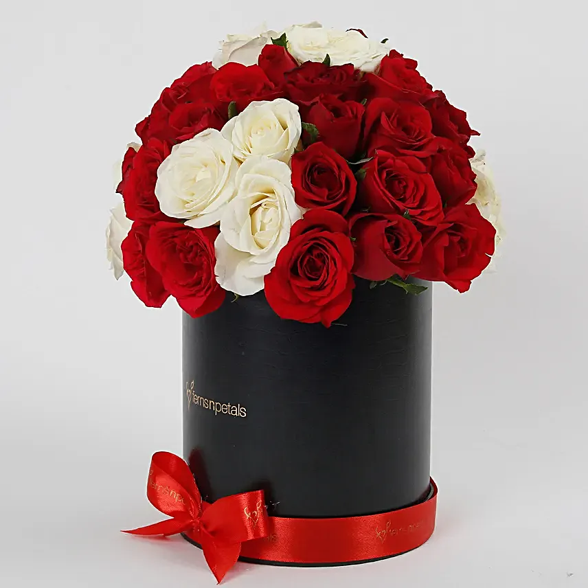 Velvety Roses Arrangement