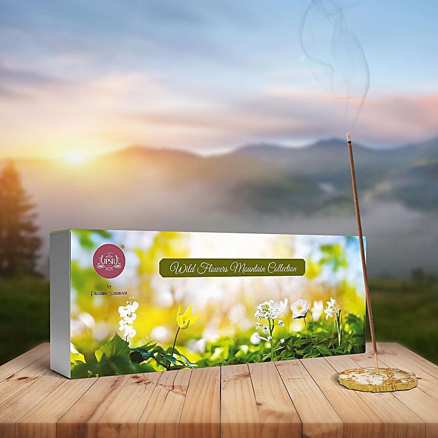 Wild Flower Mountain Premium Incense Sticks Box