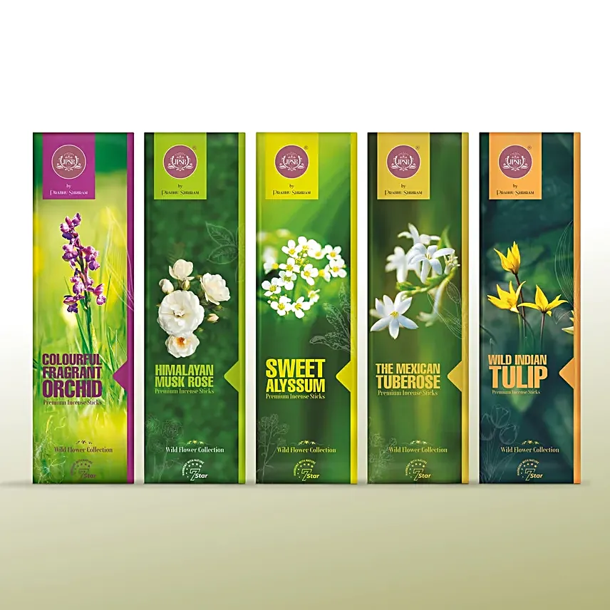 Wild Flower Mountain Premium Incense Sticks Box
