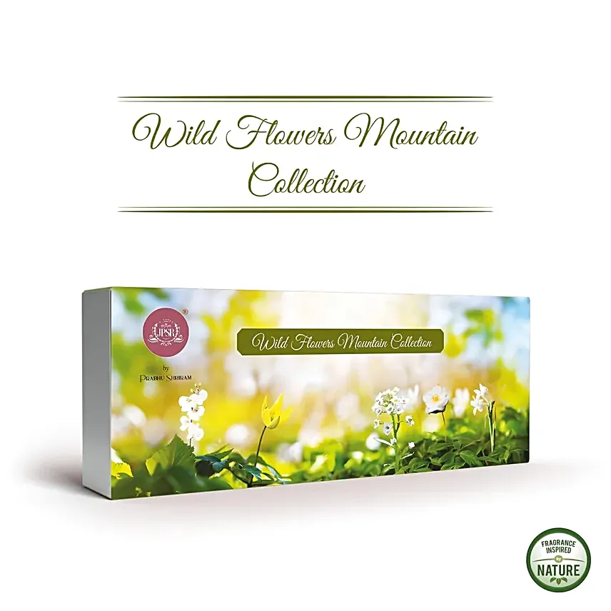 Wild Flower Mountain Premium Incense Sticks Box