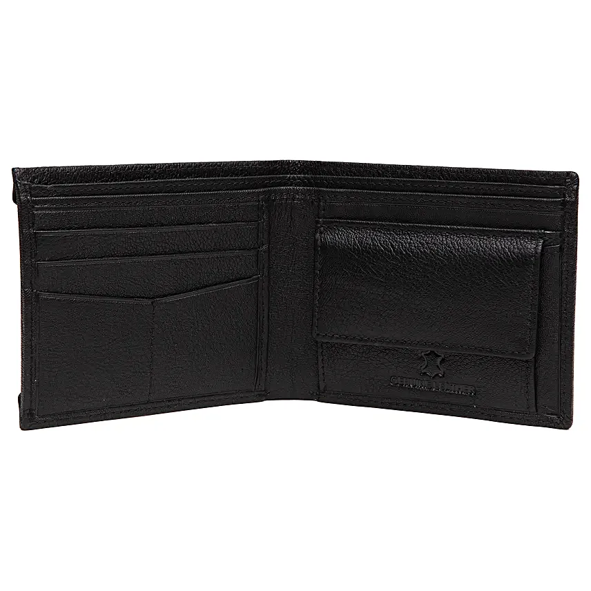 Wildhorn Mens Classy Wallet Combo Black
