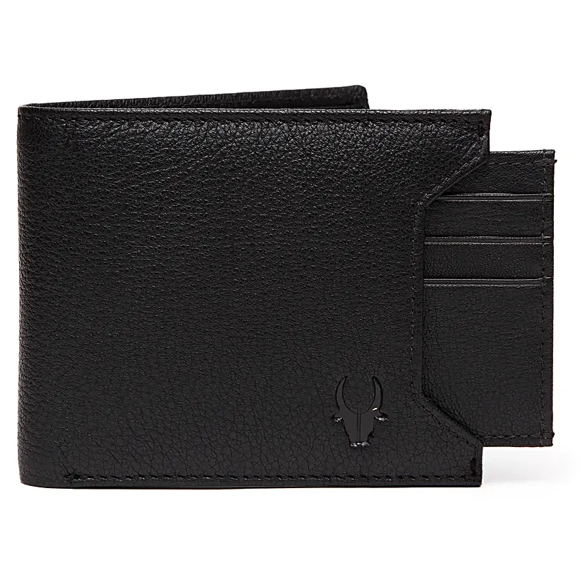 Wildhorn Mens Classy Wallet Combo Black