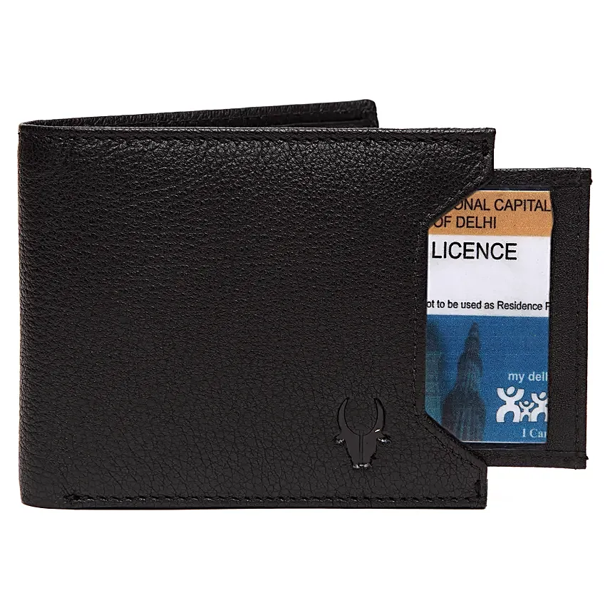 Wildhorn Mens Classy Wallet Combo Black