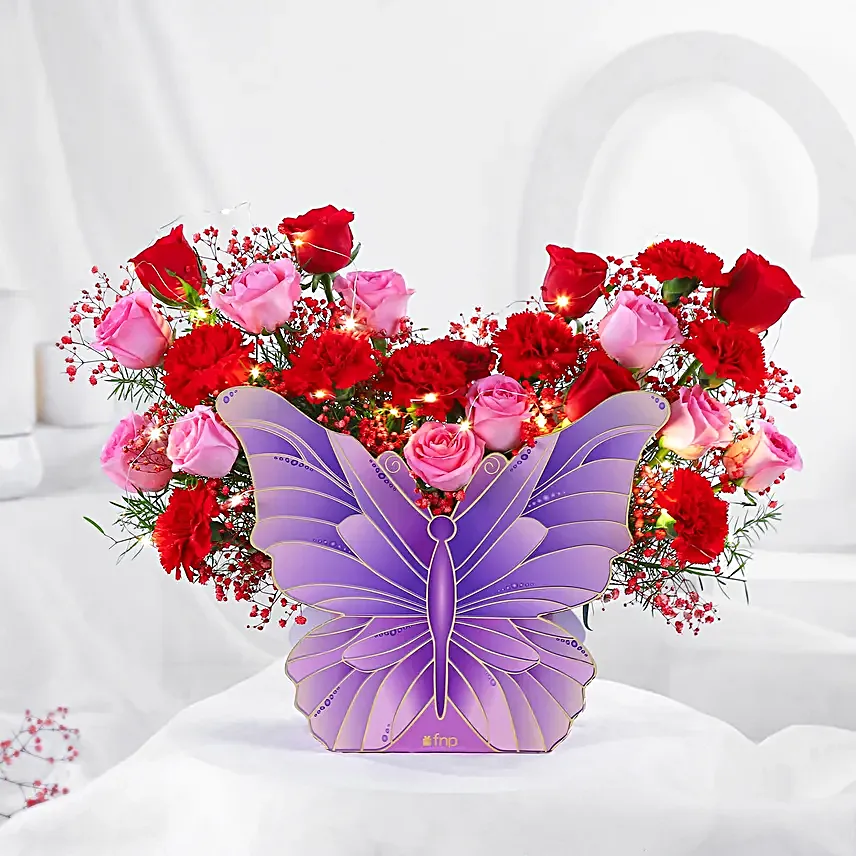 Wings of Rosy Love