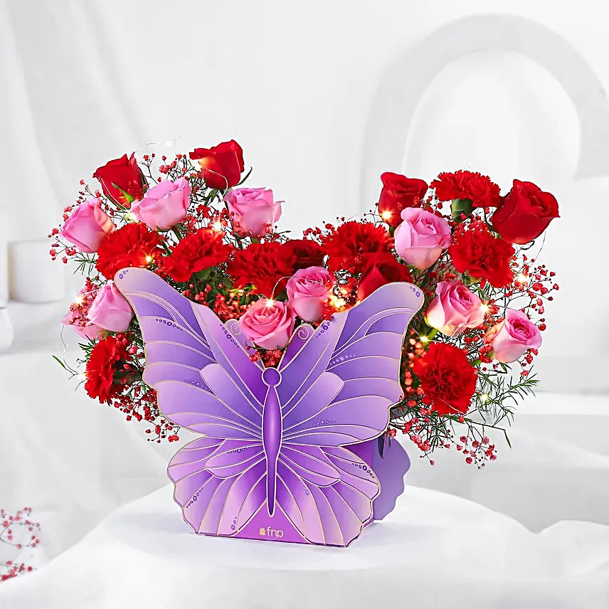 Wings of Rosy Love
