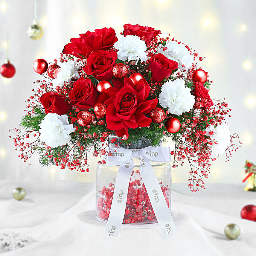 Winter Wonderland Rosy Blooms