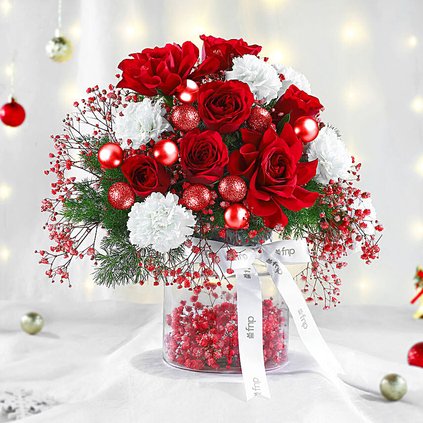 Winter Wonderland Rosy Blooms