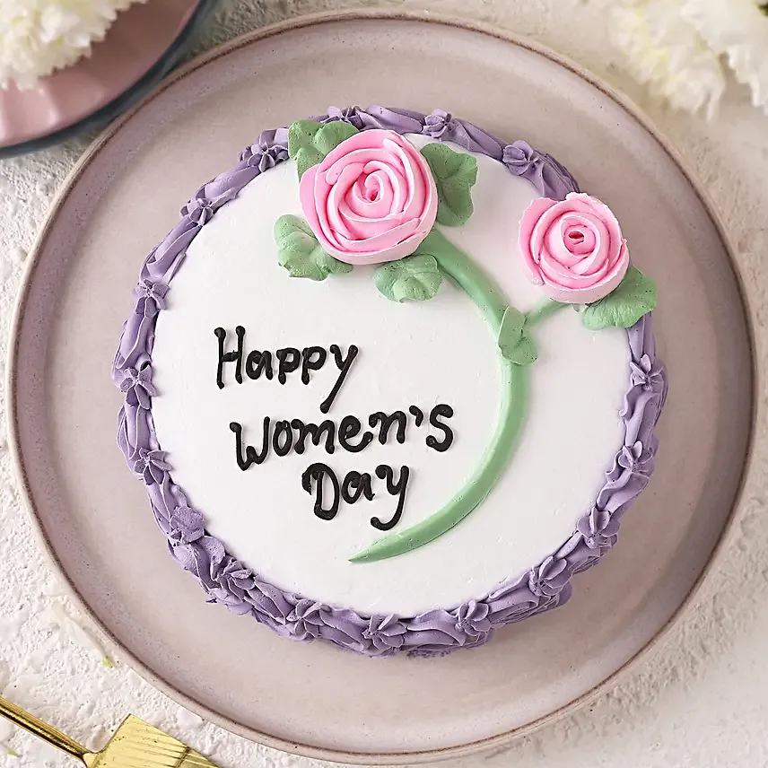 Women s Day Special Flowers Cake Half Kg