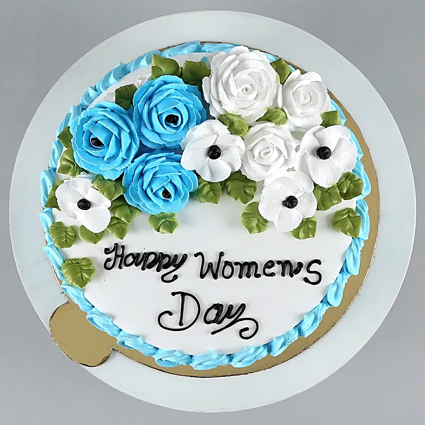 Women s Day Special Flowers Cake Half Kg