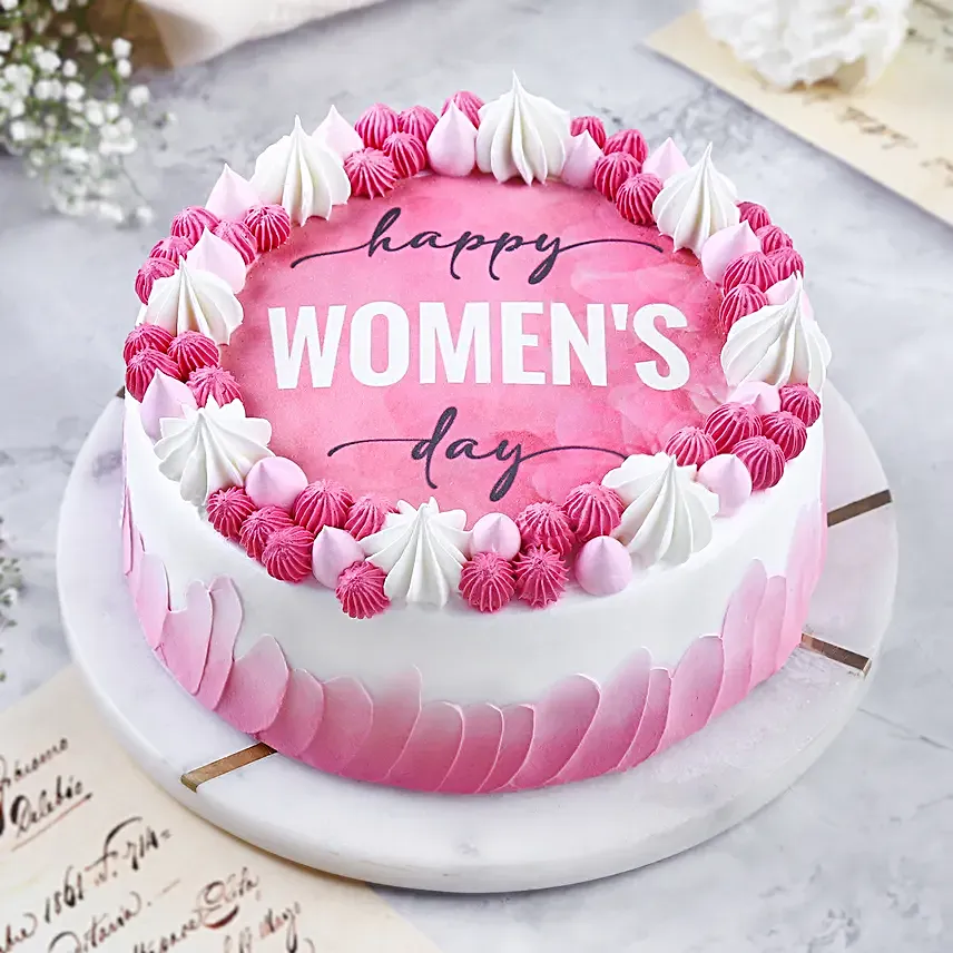 Womens Day Special Vanilla Cake Half Kg