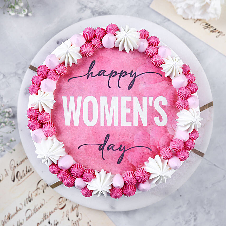 Womens Day Special Vanilla Cake Half Kg