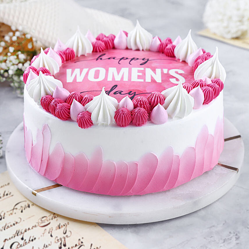 Womens Day Special Vanilla Cake Half Kg