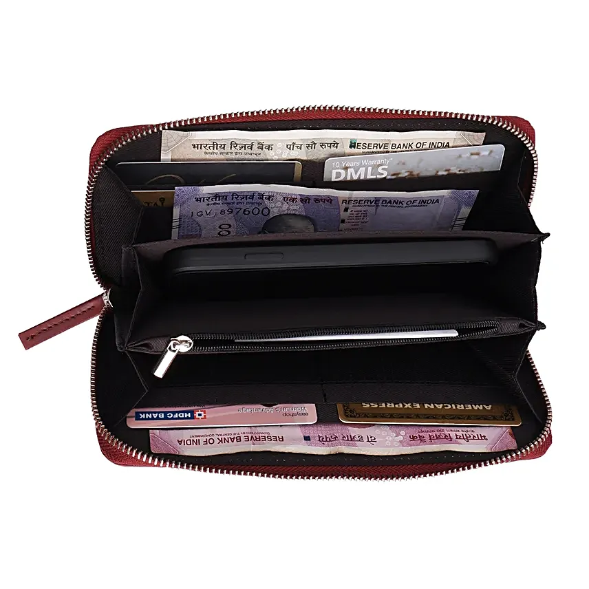 Womens Zip Wallet