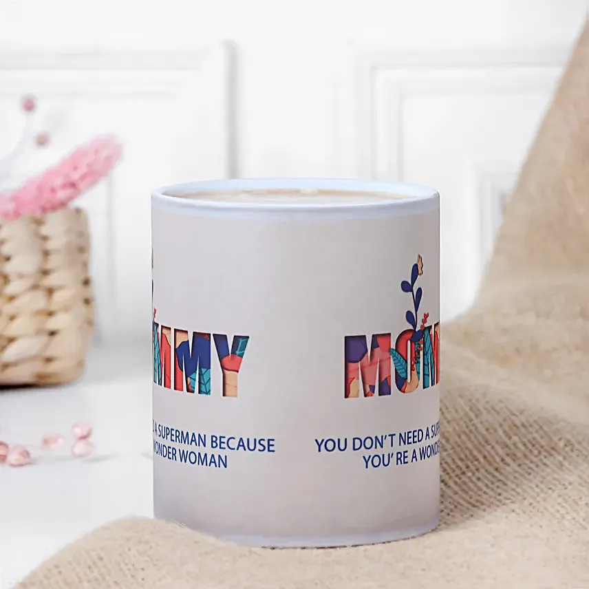 Wonder Woman Mommy Magic Mug Hand Delivery