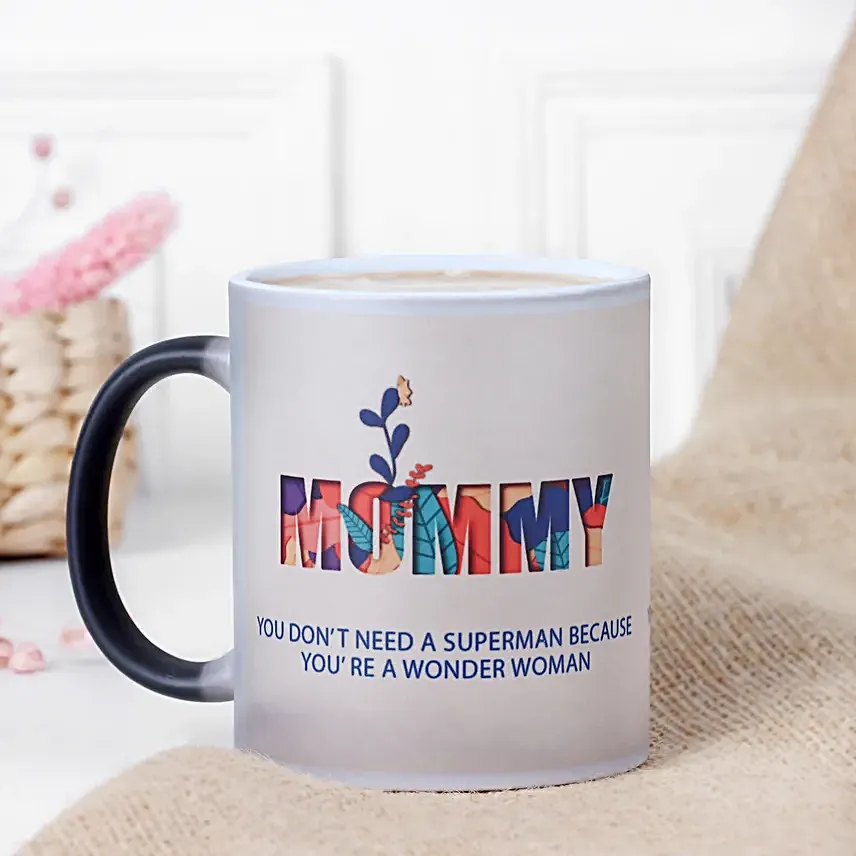 Wonder Woman Mommy Magic Mug Hand Delivery
