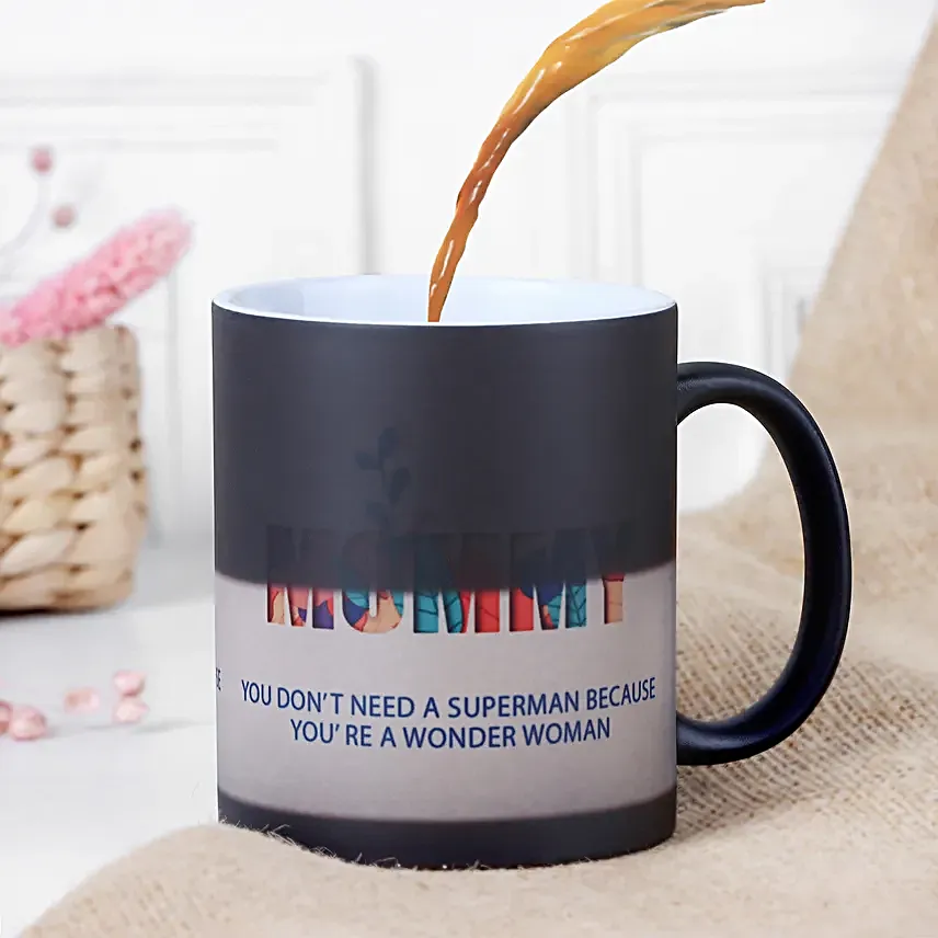Wonder Woman Mommy Magic Mug Hand Delivery