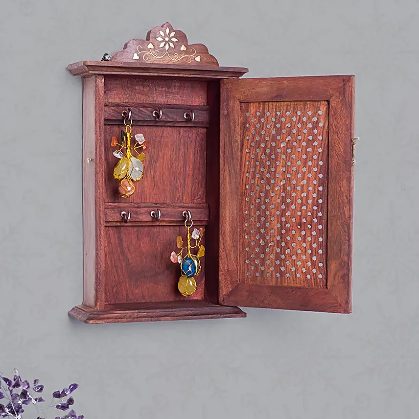 Wooden Key Holder for Wall