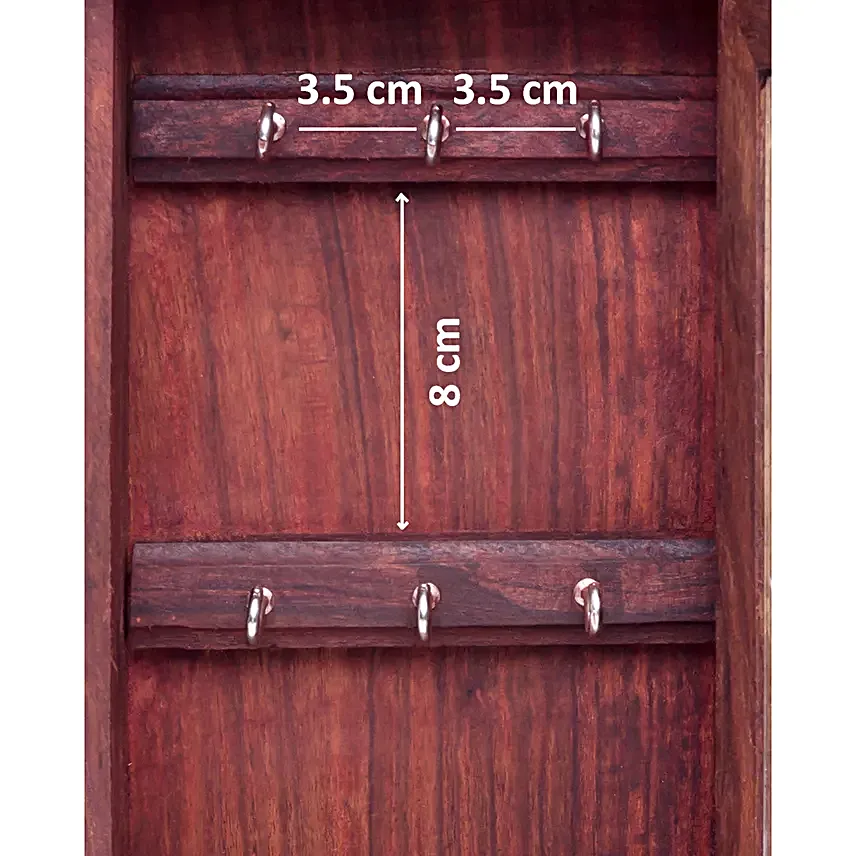 Wooden Key Holder for Wall