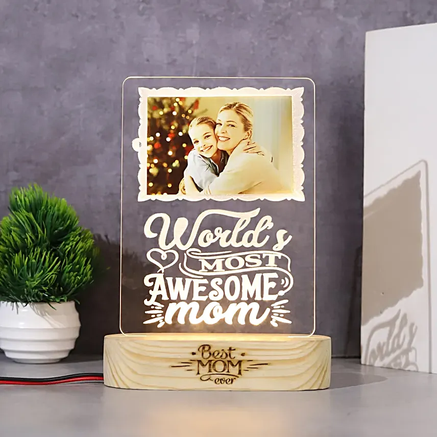 Worlds Awesome Mom Table Top
